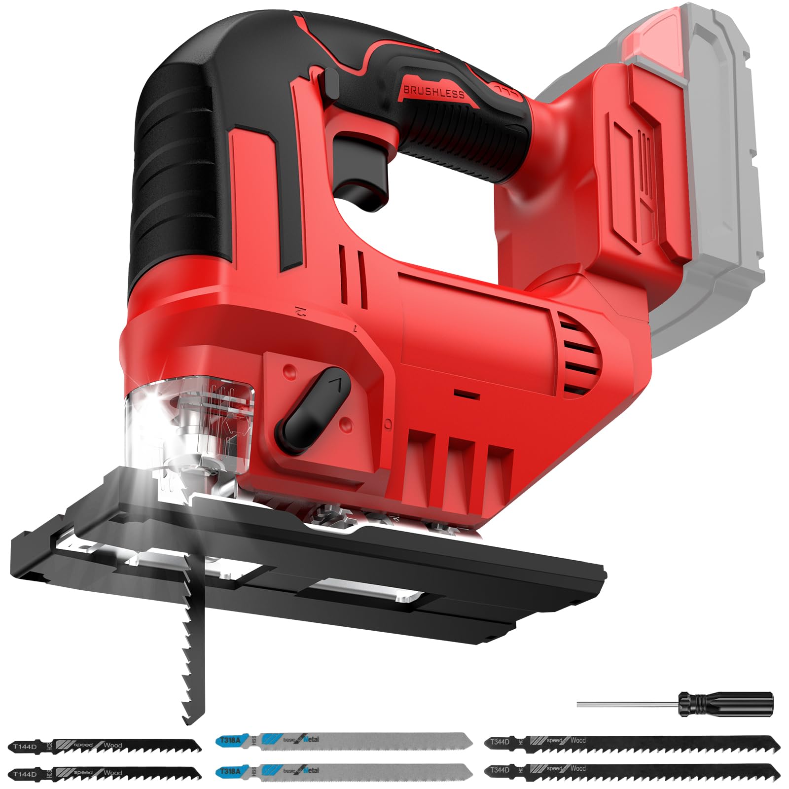 Jig Saw Compatible with Milwaukee 18V Battery
