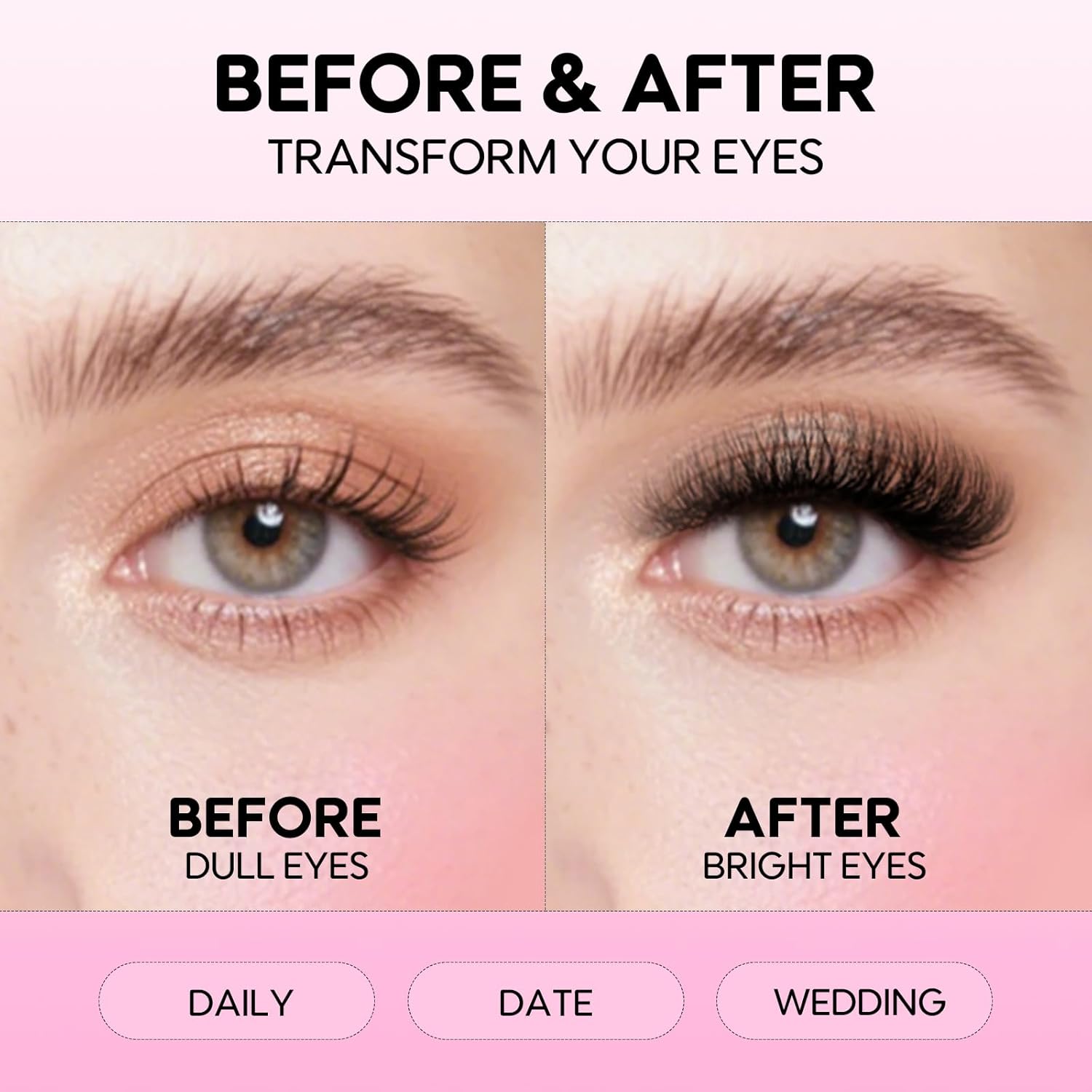 Lash Extensions 40D+60D Cluster 240pcs DIY Wispy Lash Clusters 10-16mm Eyelash Clusters for Beginners At Home Individual Thin Band Lash Kit (40D+60D Kit) 40D+60D KIT 240PCS