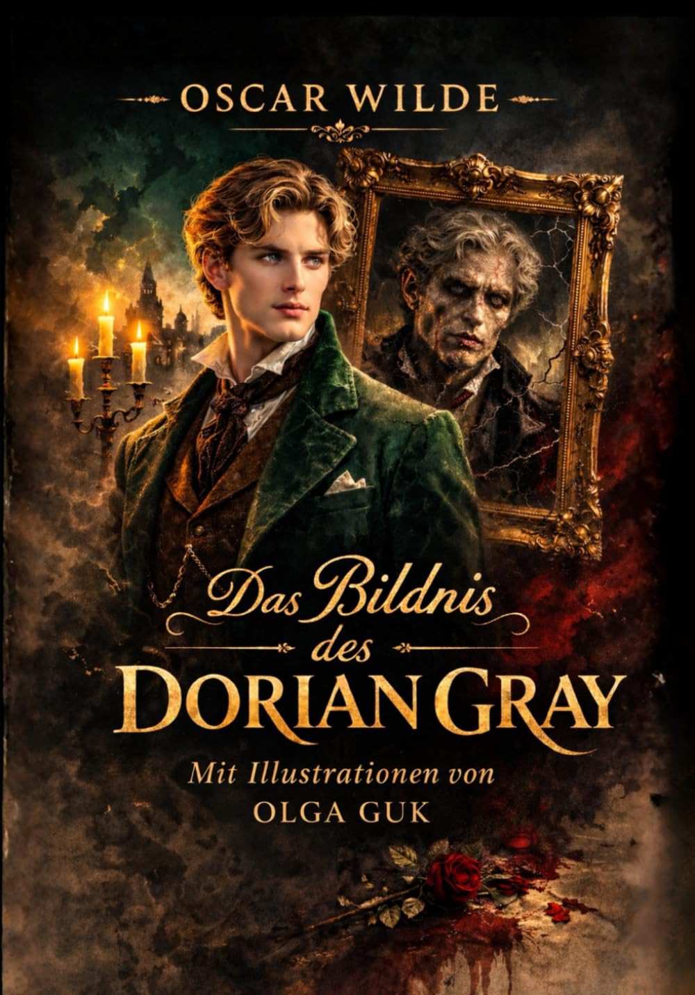 Das Bildnis des Dorian Gray – Illustrierte Sammlerausgabe mit über 30 farbigen Illustrationen (Gebundene Ausgabe)