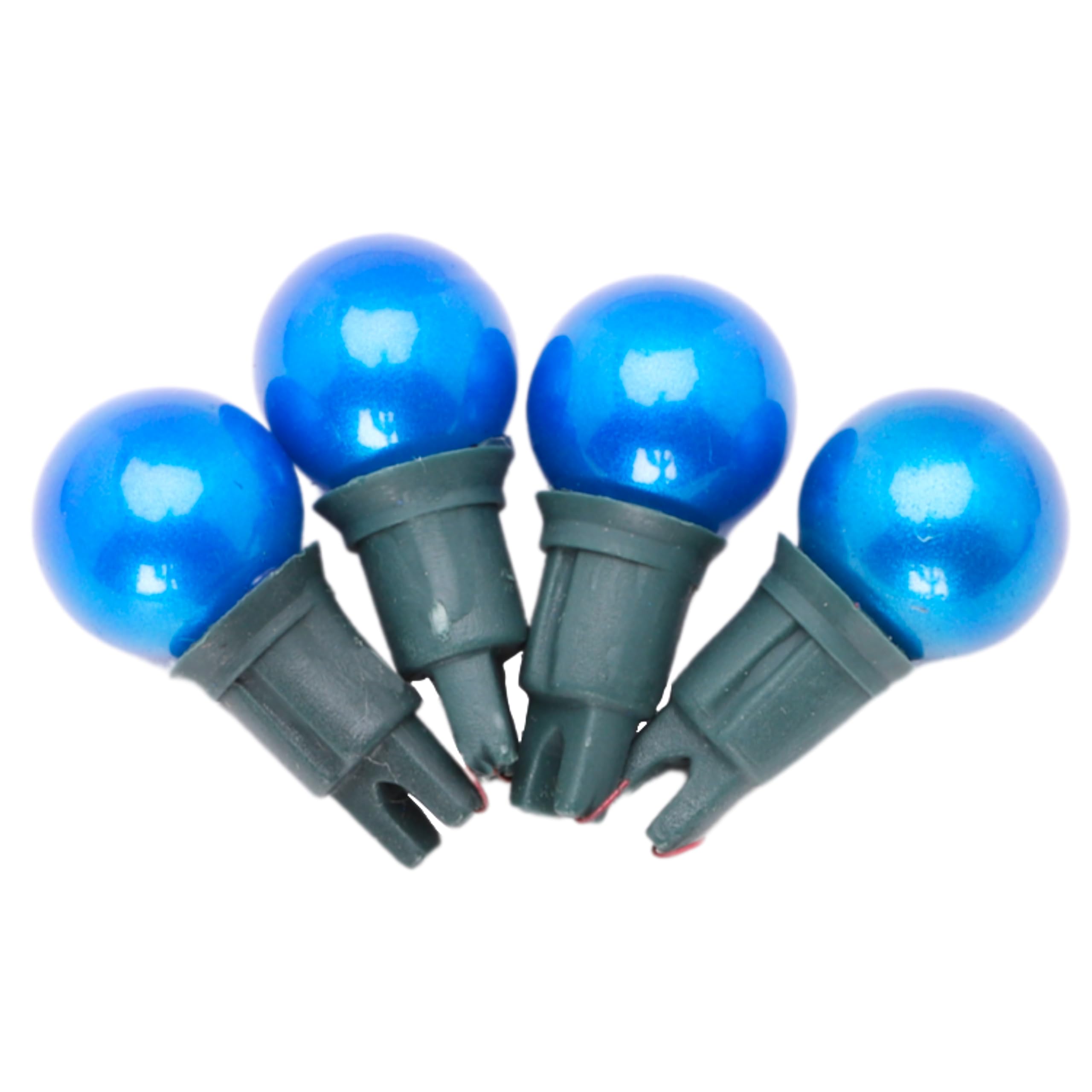 Christmas Concepts Pack of 4 Blue Berry Push in Spare Bulbs - 5V 0.7W - Replacement Bulbs