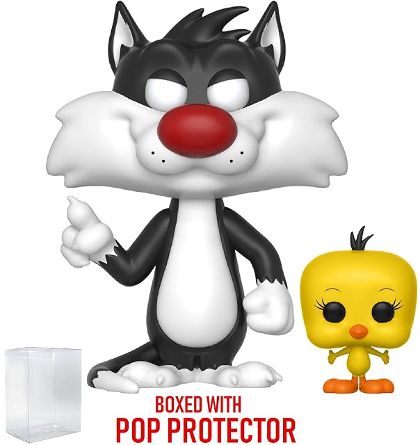 Foto 7 de 7 de Funko Pop! Animation: Looney Tunes - Sylvester and Tweety Vinyl Figure (Bundled with Pop BOX PROTECTOR CASE)