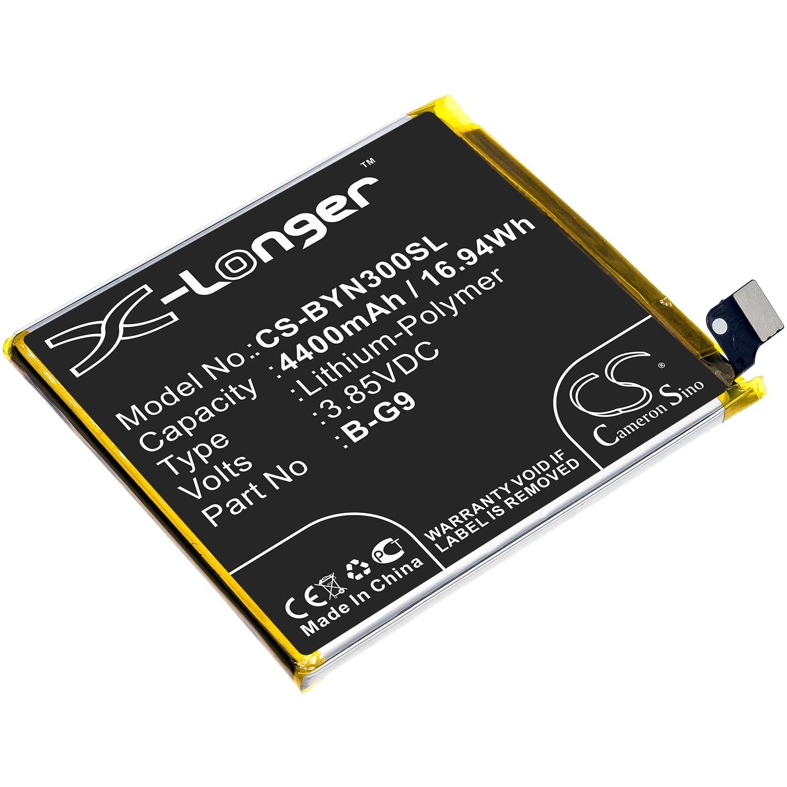Battery Replacement for Nex 3 Nex 3 5G Nex 3S 5G V1923 V1923T V1924 V1924T V1950A B-G9 4400mAh / 16.94Wh LIONX