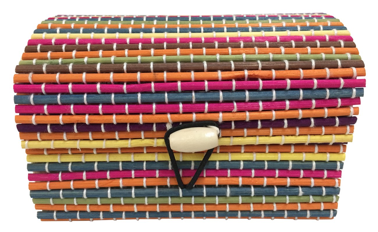 Pastillas de jabón con baúl mini de colores (Pack 24 ud)