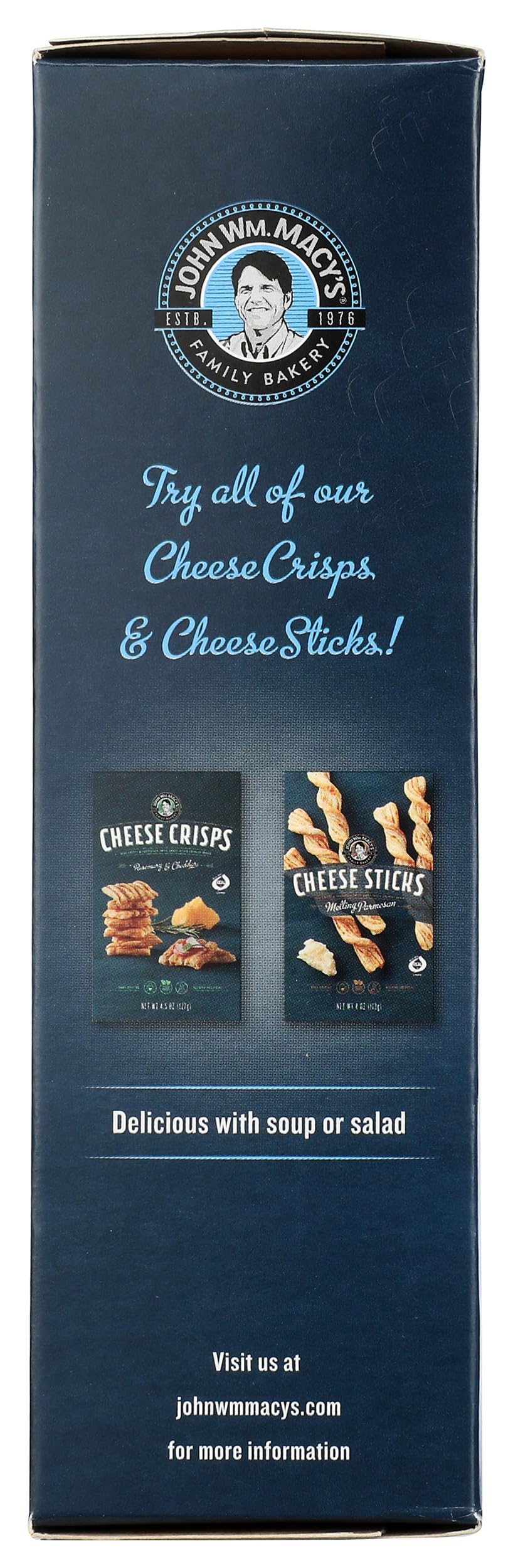 John Macys, Cheese Crisps Asiago, 4.5 Ounce thumbnail 6