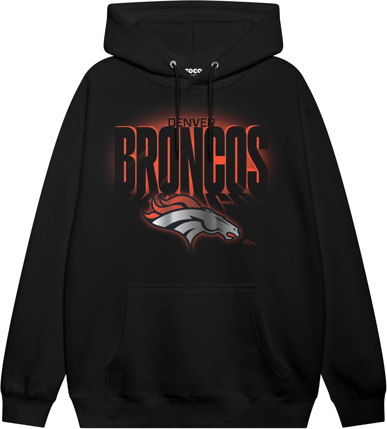 FOCO Men's NFL Team Logo Floodlight Pullover Hoodie