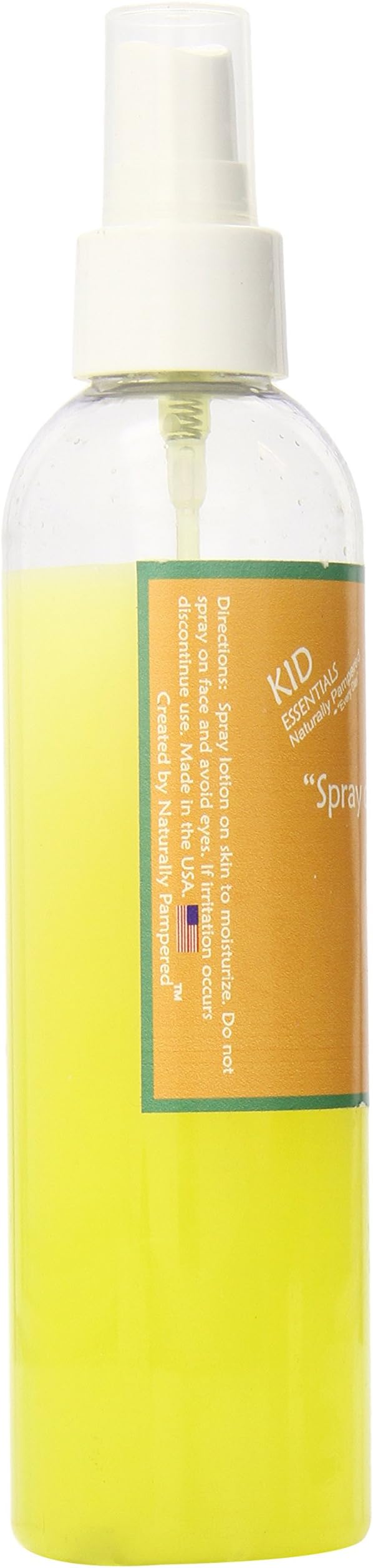 Kids Frog Slime Sprayable Body Lotion, Refreshing Cantaloupe, 8 Ounce