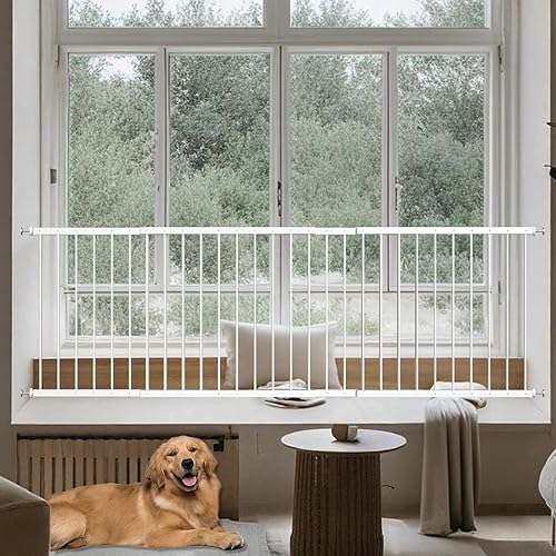 Miniatura 11 de Fairy Baby Guardias de ventana para niños, barras de seguridad para puertas de ventana de seguridad, color blanco, se ajustan a 36.6-61.8 pulgadas