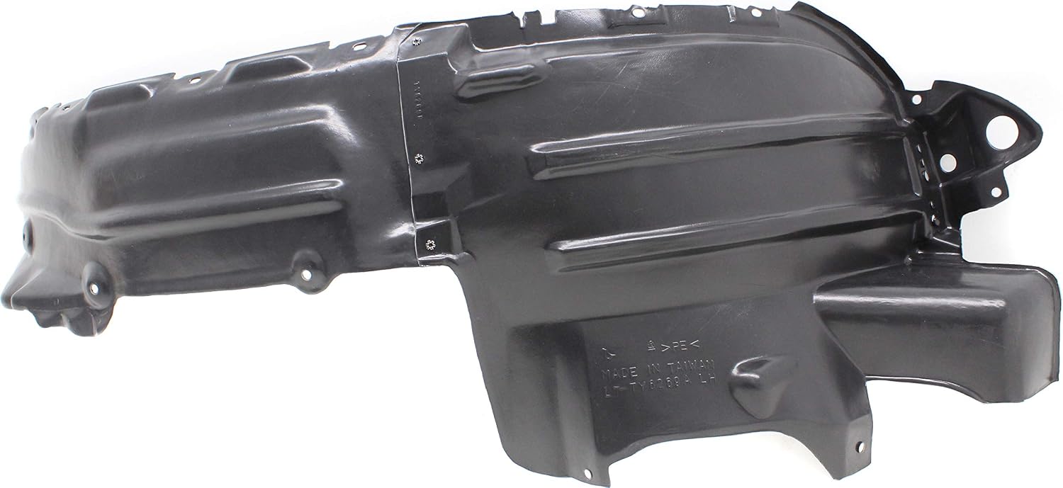 Compatible with 16-19 Land Cruiser Front Splash Shield Inner Fender Liner Panel Driver Side