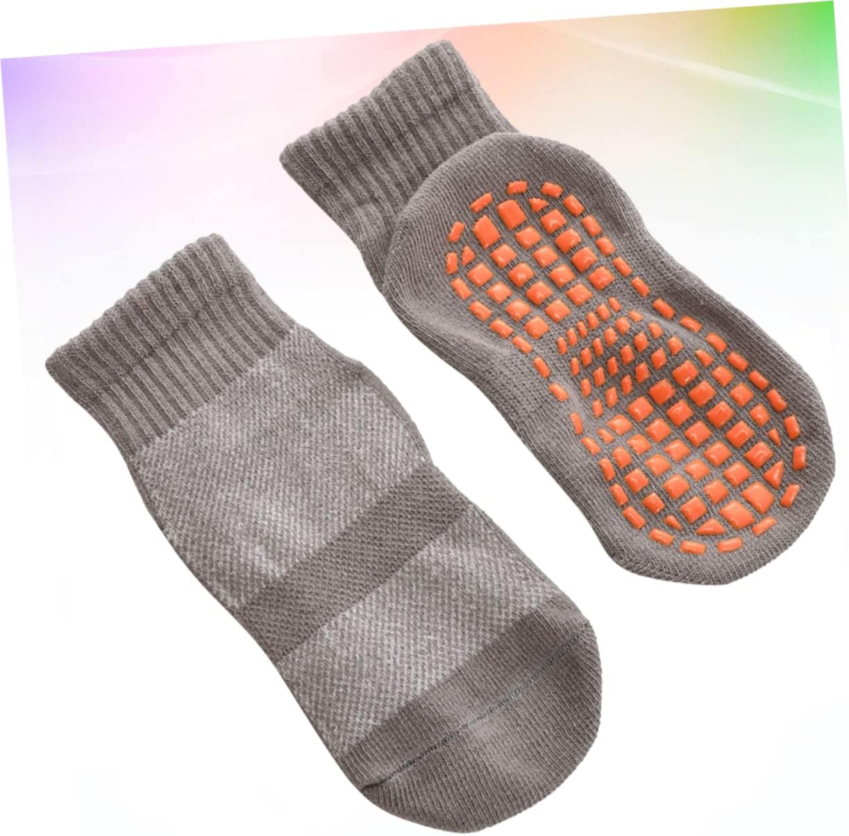 LIFKOME Children Cotton Sock Sock Trampoline s Grey