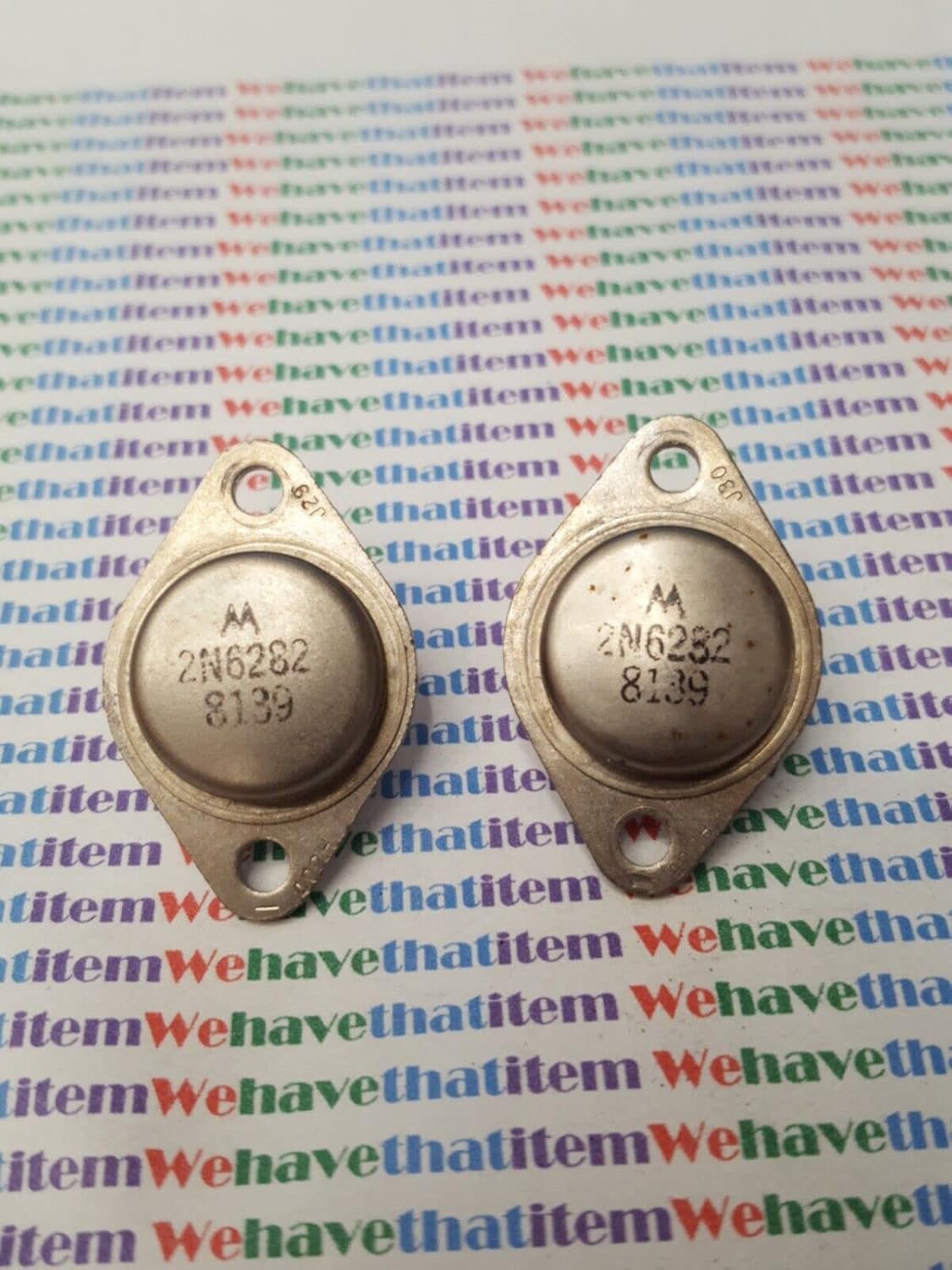 2N6282 / Transistor / 2 Pieces / (qzty)