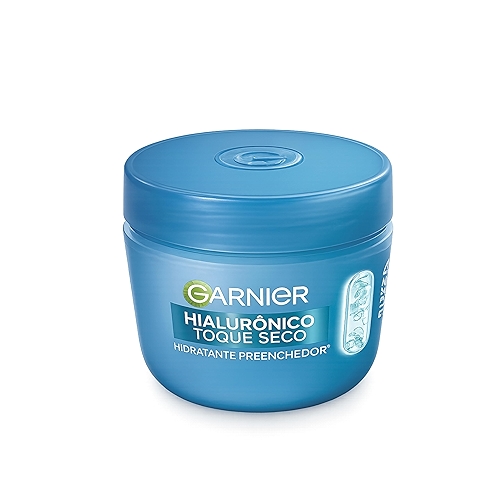 Garnier, Gel Creme Hidratante Facial Preenchedor Toque Seco, com Ácido Hialurônico, Niacin...