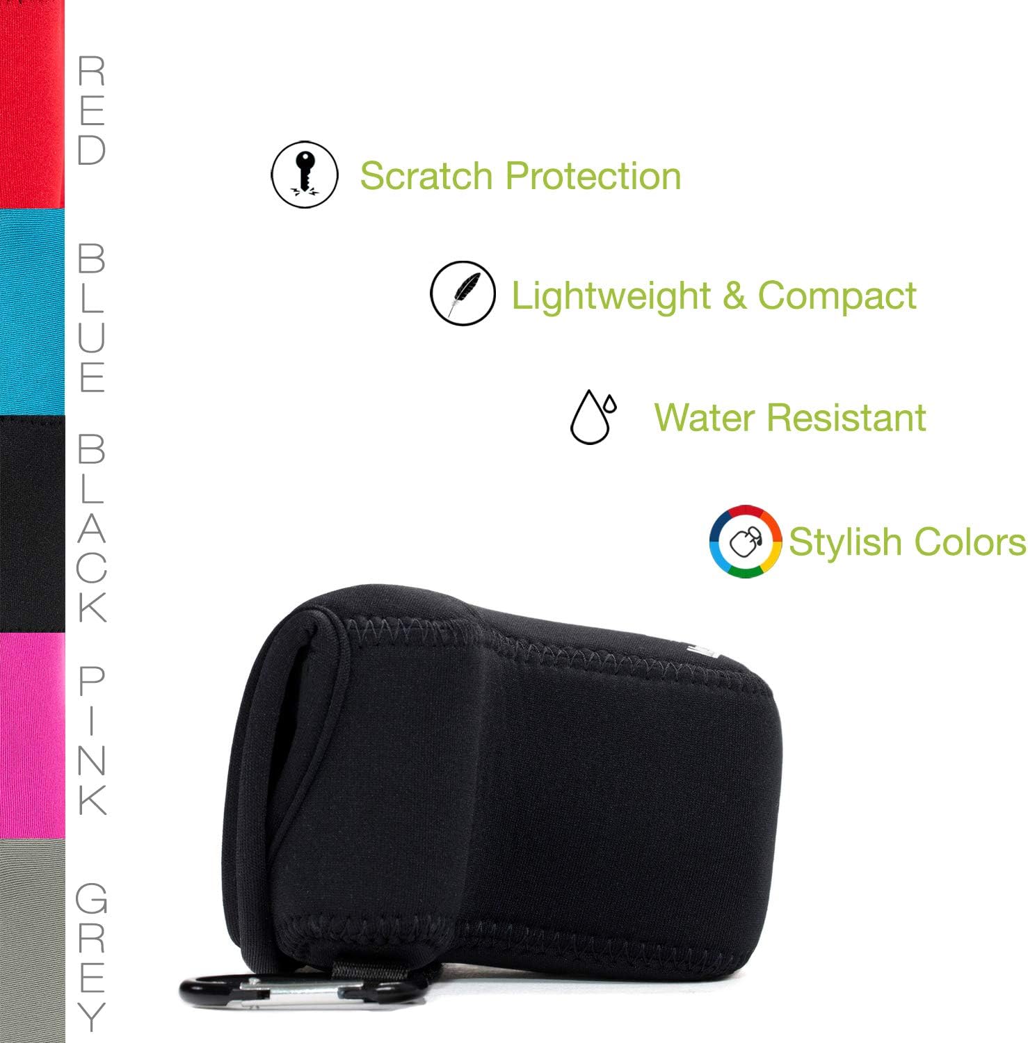 Exсluѕіvе Sресіаl MegaGear Ultra Light Neoprene Camera Case Compatible with Canon EOS M3 (18-55mm)