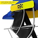 DSC Avenger PRO Premium Cricket Helmet for Men & Boys (Fixed Spring Steel Grill | Back Support Strap | Neck Guard |Lightweight| Size:Medium (Royal Blue) gallery image