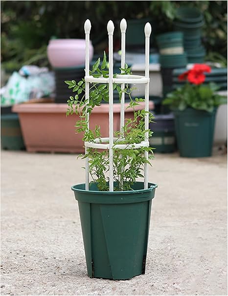 Amazon Co Jp ガーデンオベリスクトレリス47 24インチフラワーサポートつる植物のバラのトマトと植物 装飾的な垂直ガーデニングガーデン オベリスク屋外備品黒 白 Diy 工具 ガーデン