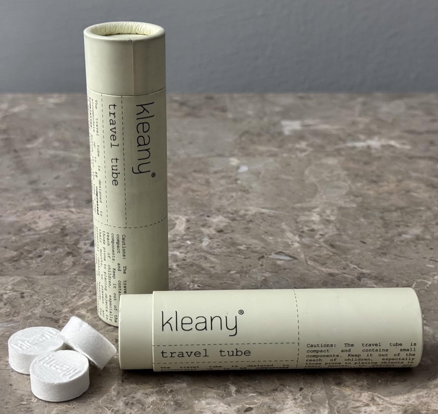 Kleany - 100 Compressed Towels Tablets - 100% Rayon - Biodegradable ...