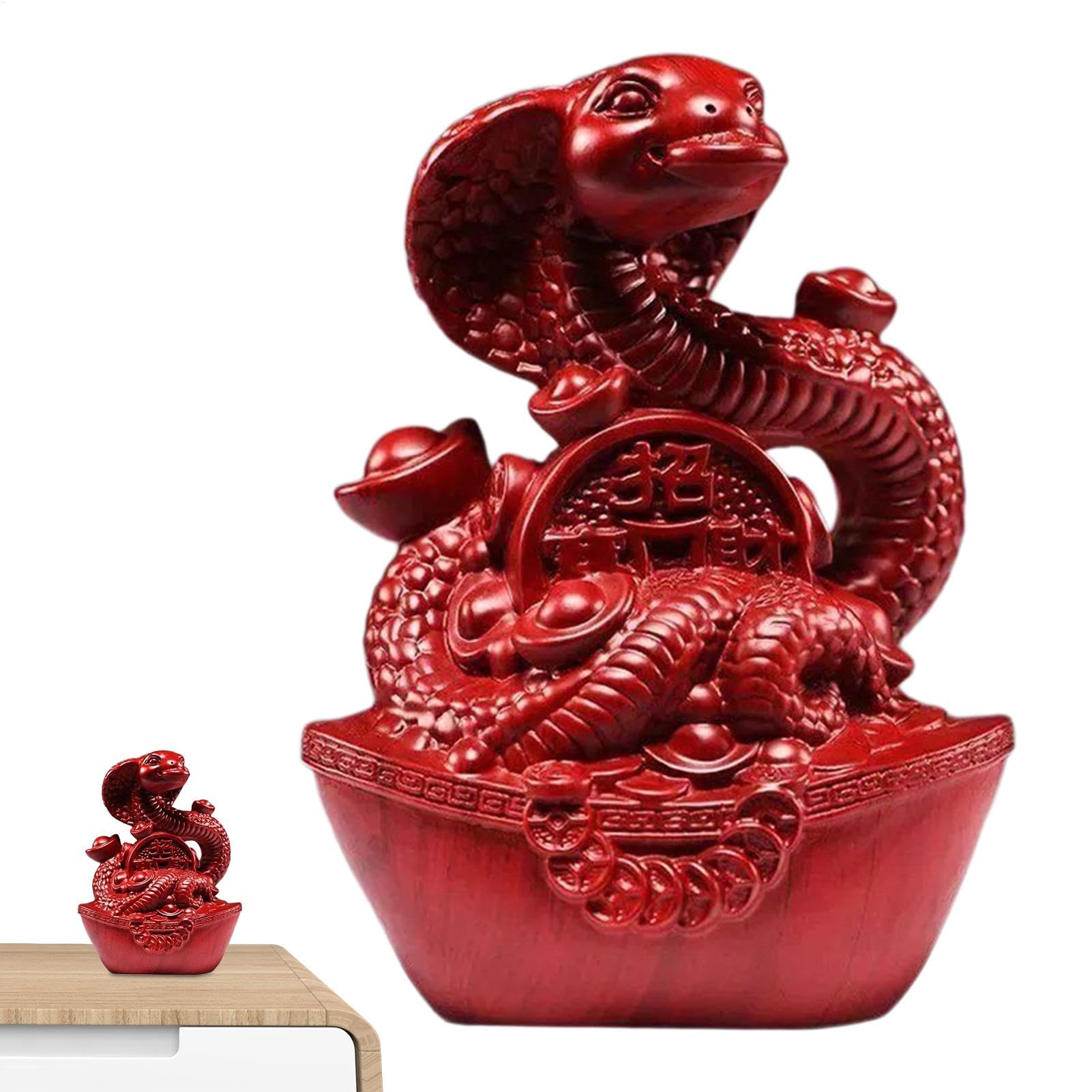 Figurine de serpent chinois du Nouvel An comme cadeau de bonne signification