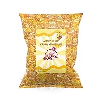 Vista 1 de Arcor Miel Bon Bon Bon - Caramelos duros rellenos de miel – Caramelos a granel envueltos individualmente (paquete de 7.05 oz)