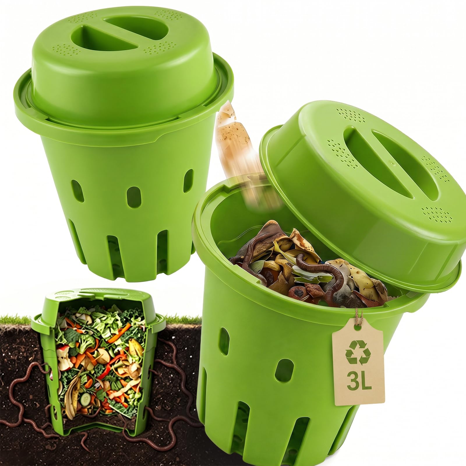 composteur souterrain 3l x2 petit