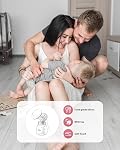 Pièces de pompe à sein compatibles avec Spectra S1/S2/9 Plus, Accessoires non originaux, remplacements complets Inclure 24mm Mélanges, robinets, protecteurs de l'écoulement arrière (bills inclus), tubulures et bouteilles