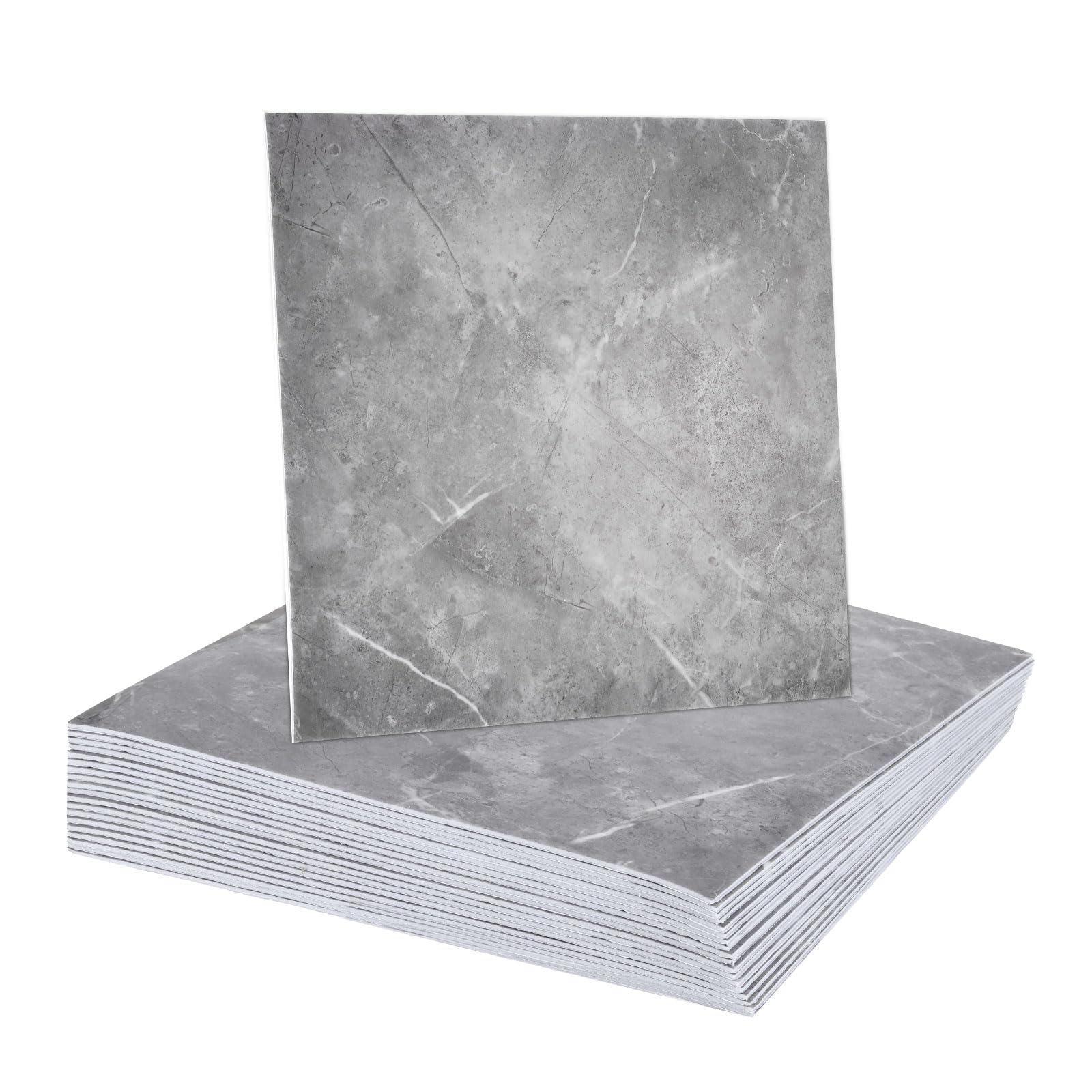 QUARKZMAN 20Pz Piastrelle in Marmo Adesive Pannelli 12"X12" Piastrelle