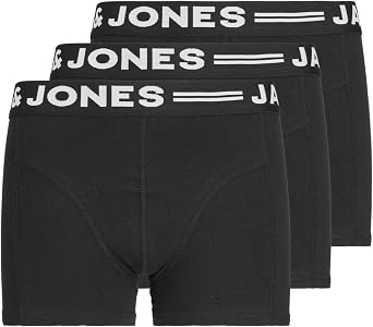 JACK & JONES Boy Boxershorts Boys Logo 3-Pack