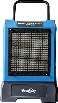 Perfect Aire Damp2Dry 140-Pint Commercial Dehumidifier with Pump, Heavy-Duty Moisture Removal, Low Grain Performance, Smart App Control, 970 sq. ft.