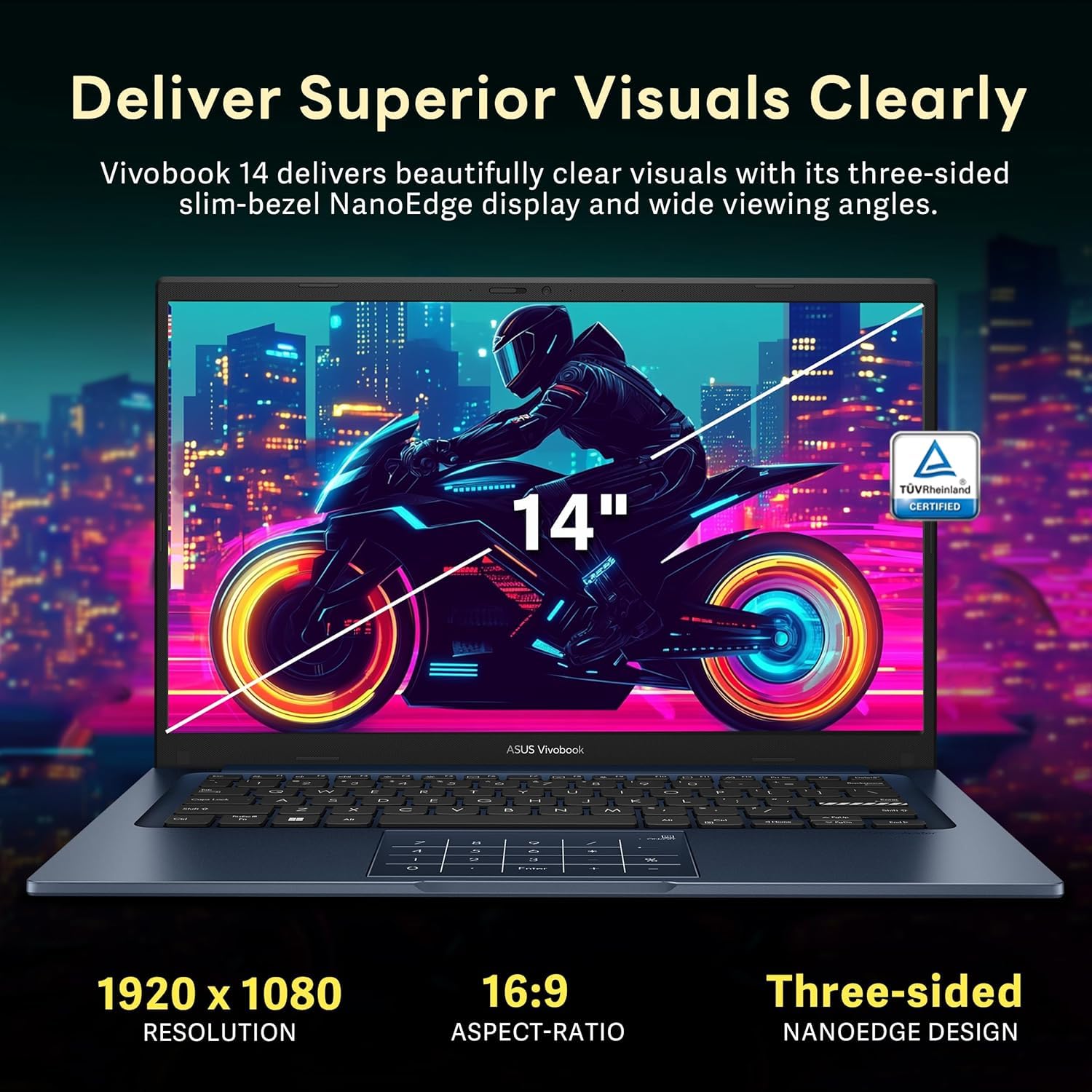 Amazon.com: ASUS Vivobook 14 Laptop, 14