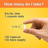 Vista 3 de Vitamina D3+K2, D3 5000 UI con K2 MK-7 125 mcg, 120 unidades, sin gluten, suministro para 120 días, 1 paquete