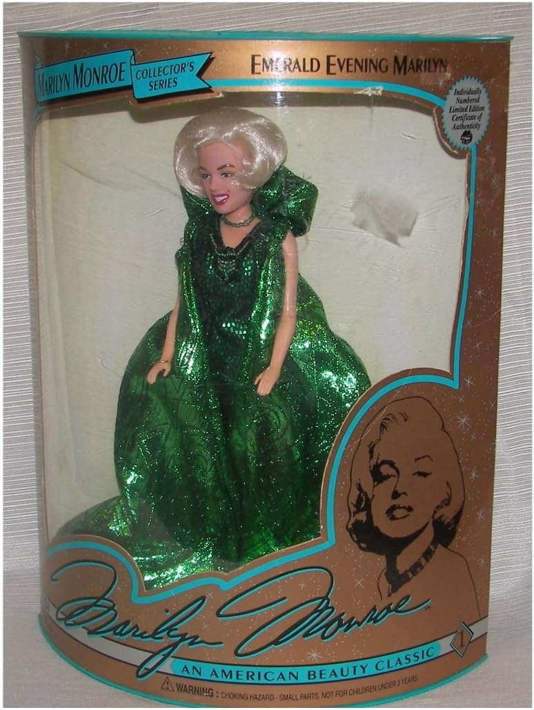 Marilyn Monroe Collector's Series Emerald Evening Gown Doll by DSI
