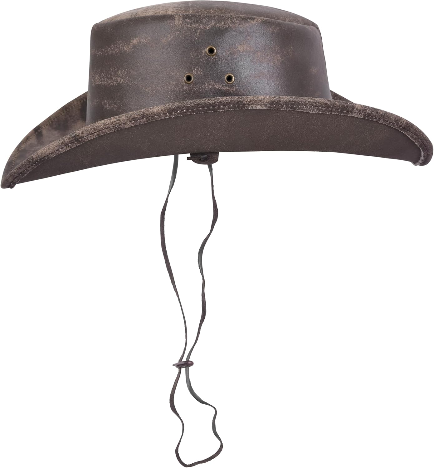 Leather Cowboy Hat for Men & Women – Western Style Handcrafted Lightweight Shapeable | Western Hats for Men - Image 2