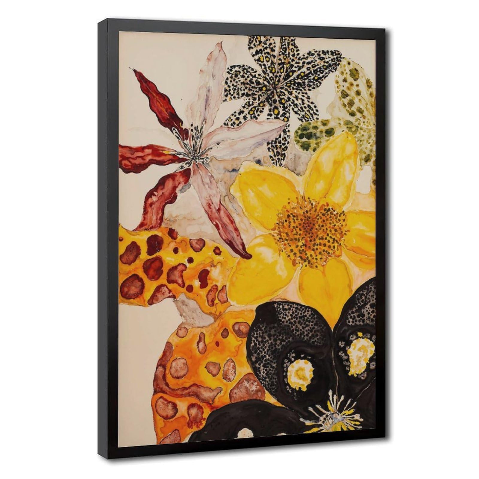 Bareronor Botanical Poster2 Canvas Poster Bedroom Decor Landscape Office Room Decor Gift 24" L X 36" W