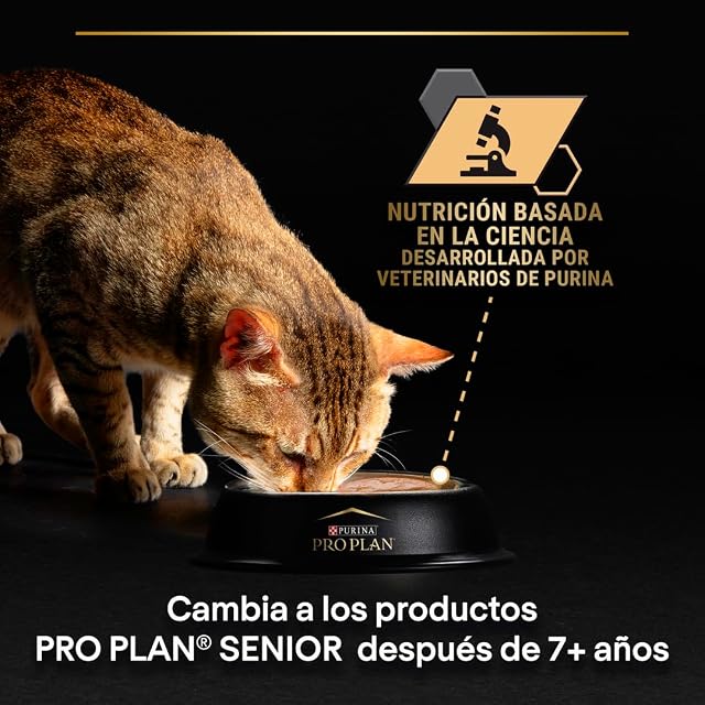 Foto 7 de 7 de Pro Plan Comida Húmeda gato Esterilizado trocitos en salsa Pollo 26x85 g