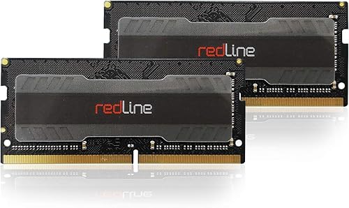 Mushkin Redline Notebook  DDR4 Gaming Laptop DRAM  64GB (2x32GB) SODIMM Memory Kit  2666MHz (PC4-21300) CL-16  260-pin 1.2V RAM  Dual-Channel
