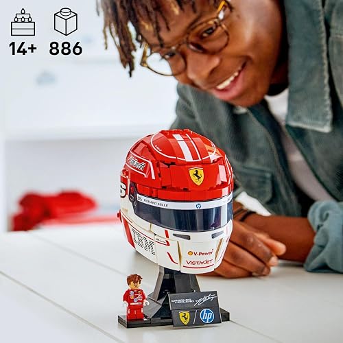 LEGO Editions Scuderia Ferrari HP Casque de Charles Leclerc 43014 - 3