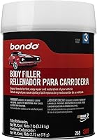 Bondo Original Body Filler 6.3 lb Kit with Hardener - Fast 20-Min Cure, Non-Shrinking Putty for Auto Repairs on Metal, Wood, Fiberglass