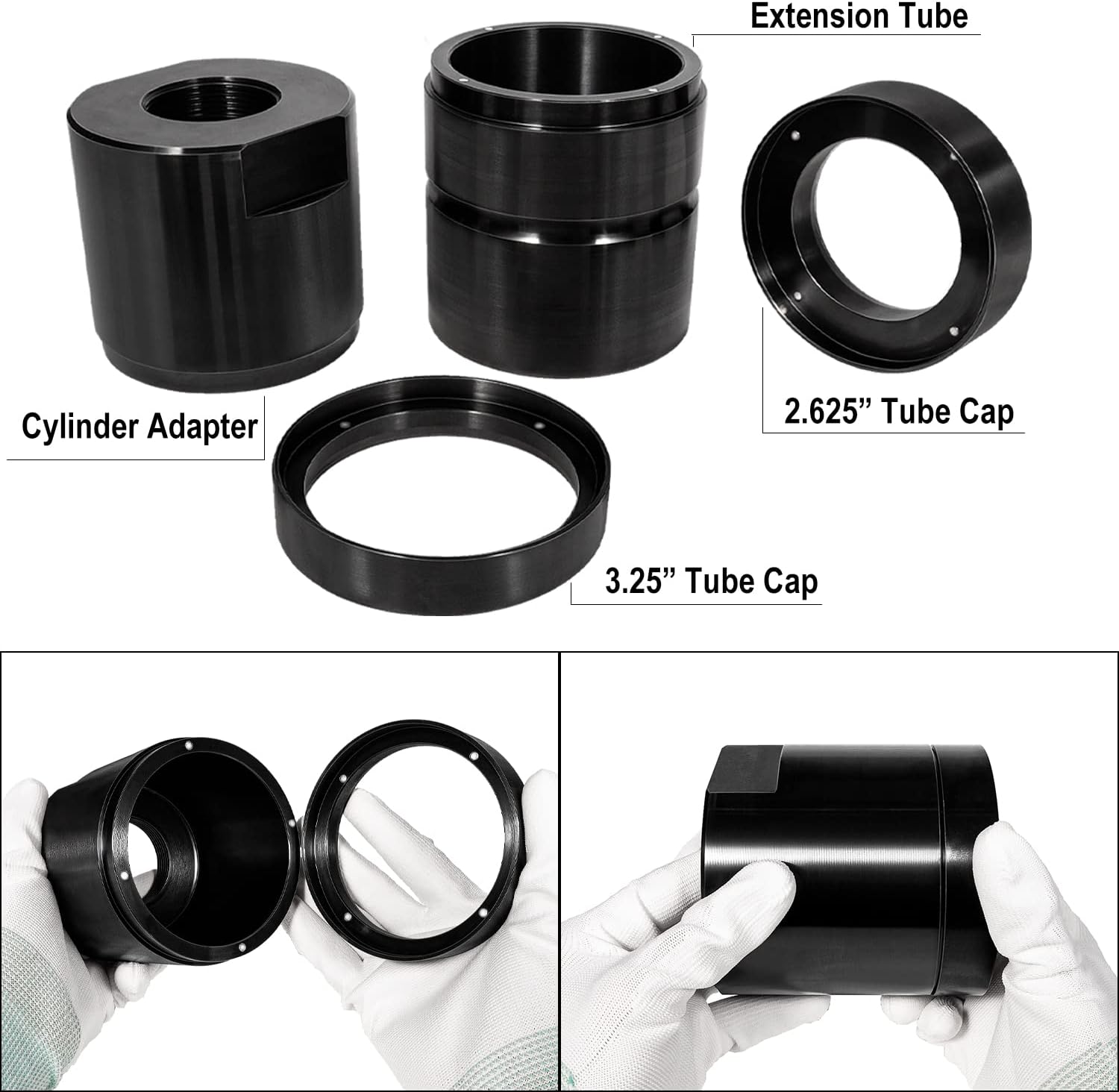 15030 Leaf Spring Pin & Bushing Adapter Service Kit Remover & Installer Tool Kit Fit for Heavy Duty Truck & Equipment