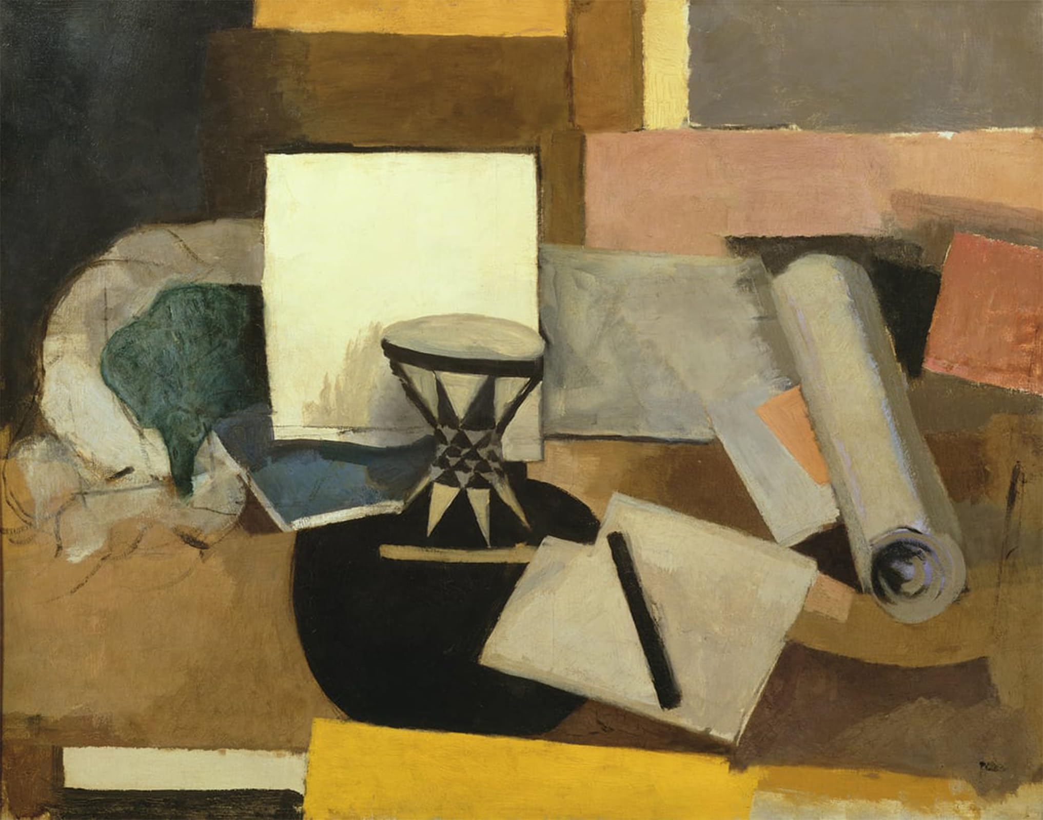 ARTXLXXBN Famous Painting Canvas Artwork Graffiti Print the Diabolo by Roger De La Fresnaye Portrait Canvas Image for Home Decor 60x90cm