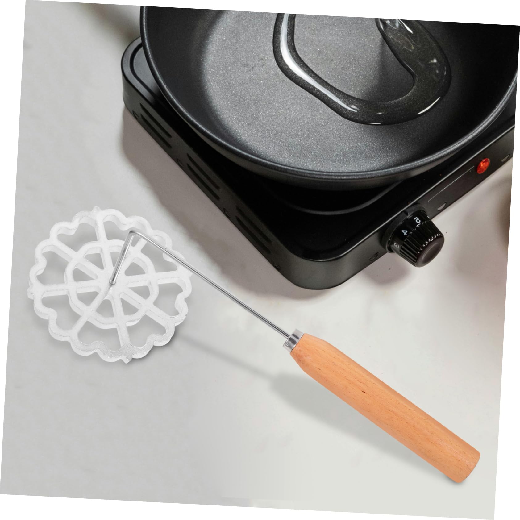 Stampo Per Biscotti e Forma Fiore in Alluminio e Accessorio Per Decorare Torte Per Cuocere e Lievitazione Casa