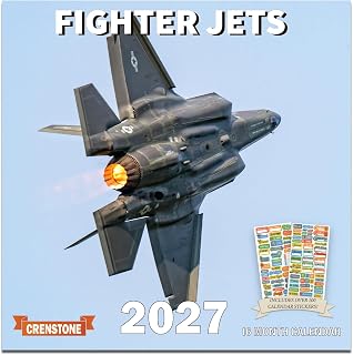 戦闘機カレンダー 2027-16か月 モダン戦闘機