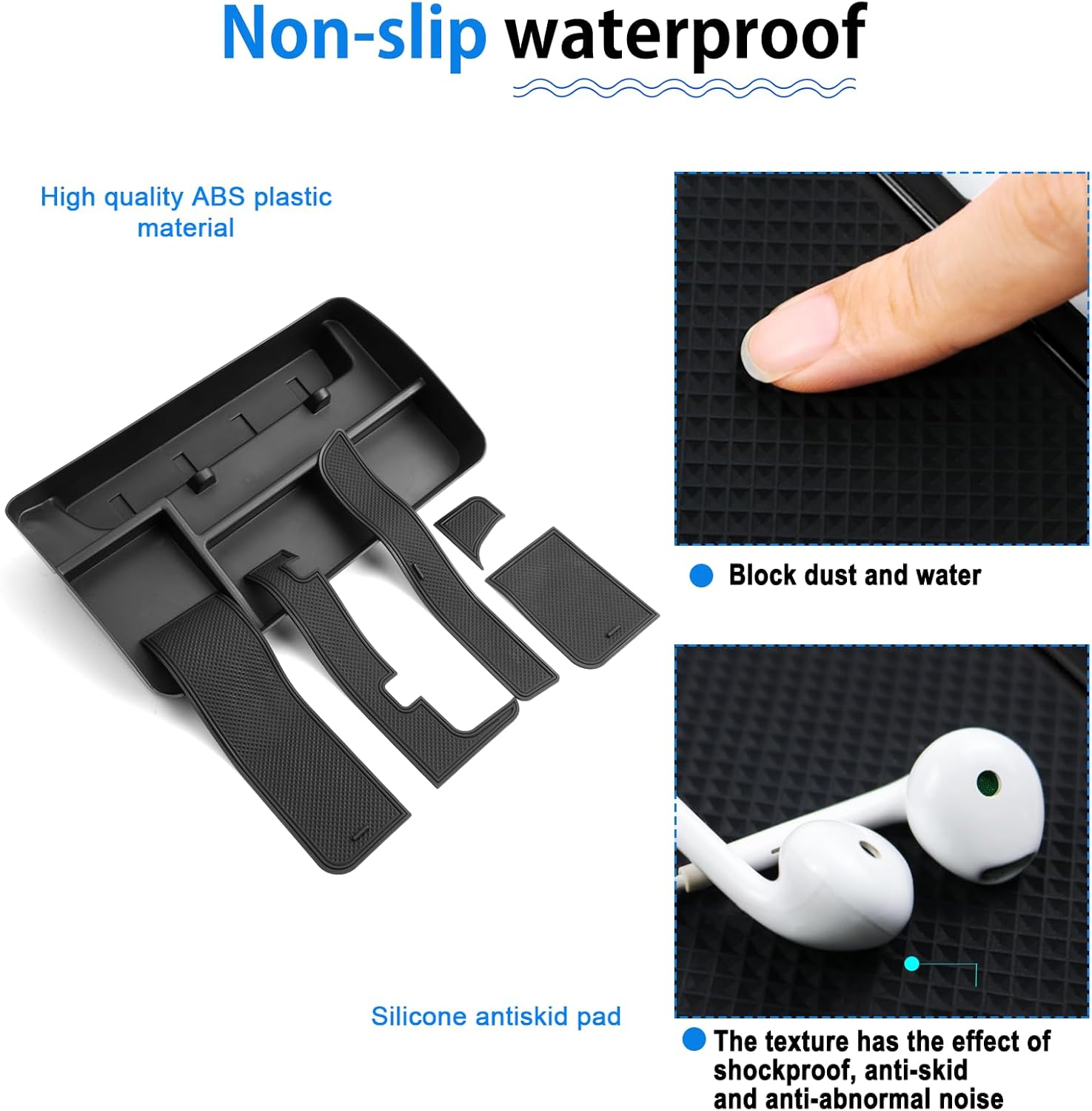 SHAOHAO 2025 2026 Chevy Colorado Dash Organizer for 2023 2024 2025 2026 Chevy Colorado & GMC Canyon Accessories 2023 2024 2025 2026 Colorado Z71, ZR2 Dashboard Organizer Behind Screen Storage Box Tray