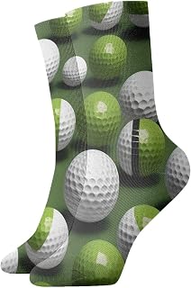 Golfboll Tryck Unisex Snygga Tjocka Vinterstrumpor Mjuk Termisk Mysig Present För Daglig användning Pendlar