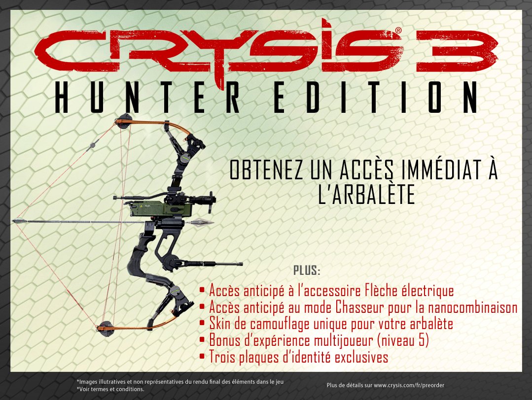 Crysis 3 - édition Hunter [Importación francesa]