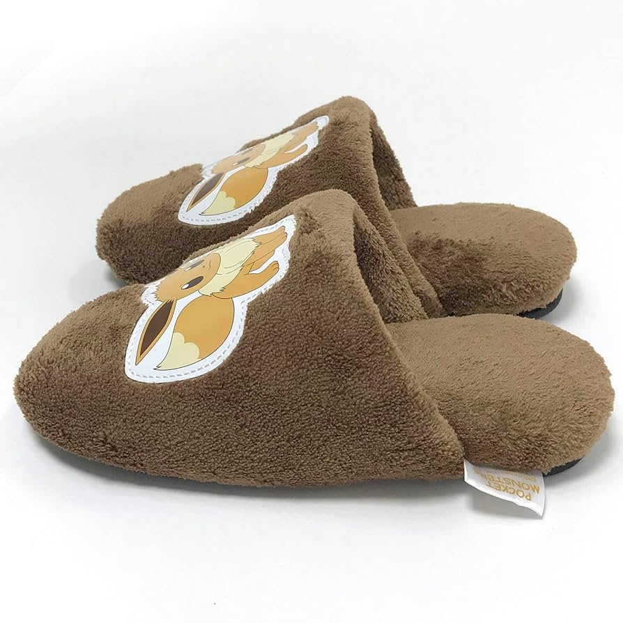 イッツデモ　エーフィ　ポケモン ルームシューズ スリッパ パープル 新品 未使用 イッツデモ エーフィ ポケモン ルームシューズ スリッパ