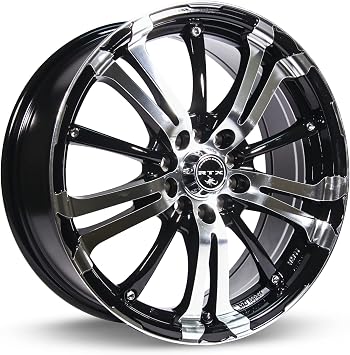 Alloy Wheel, Arsenic 18x7.5 5x100/114.3 ET45 CB73.1 Black Machined