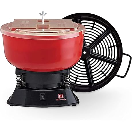 Hornady Lock-N-Load Case Tumbler for Reloading | Quickly Clean and Polish Brass Cartridges