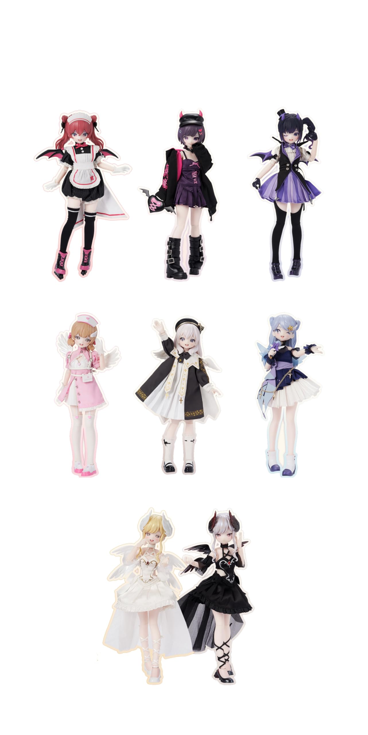 Amazon | NEO EDEN TOYS 光闇の双生 シリーズ PVC&ABS&布&磁石製