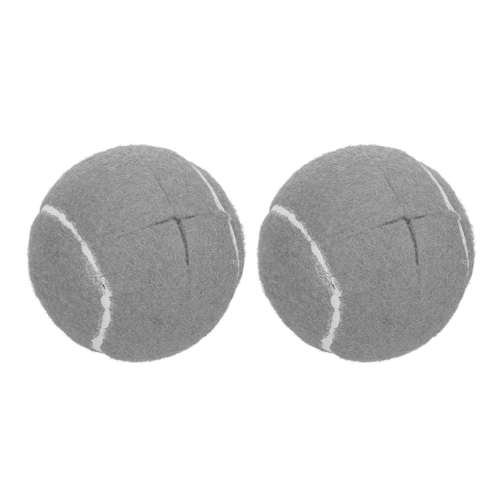 Balles de tennis prédécoupées gris uxcell pour pieds de meuble protection de sol lot de 2
