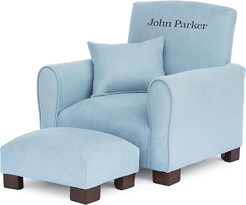 Miniatura 57 de Sillón personalizado para niños pequeños, mecedora tapizada con personalización, silla para niños pequeños con nombre personalizado, cómodo sillón