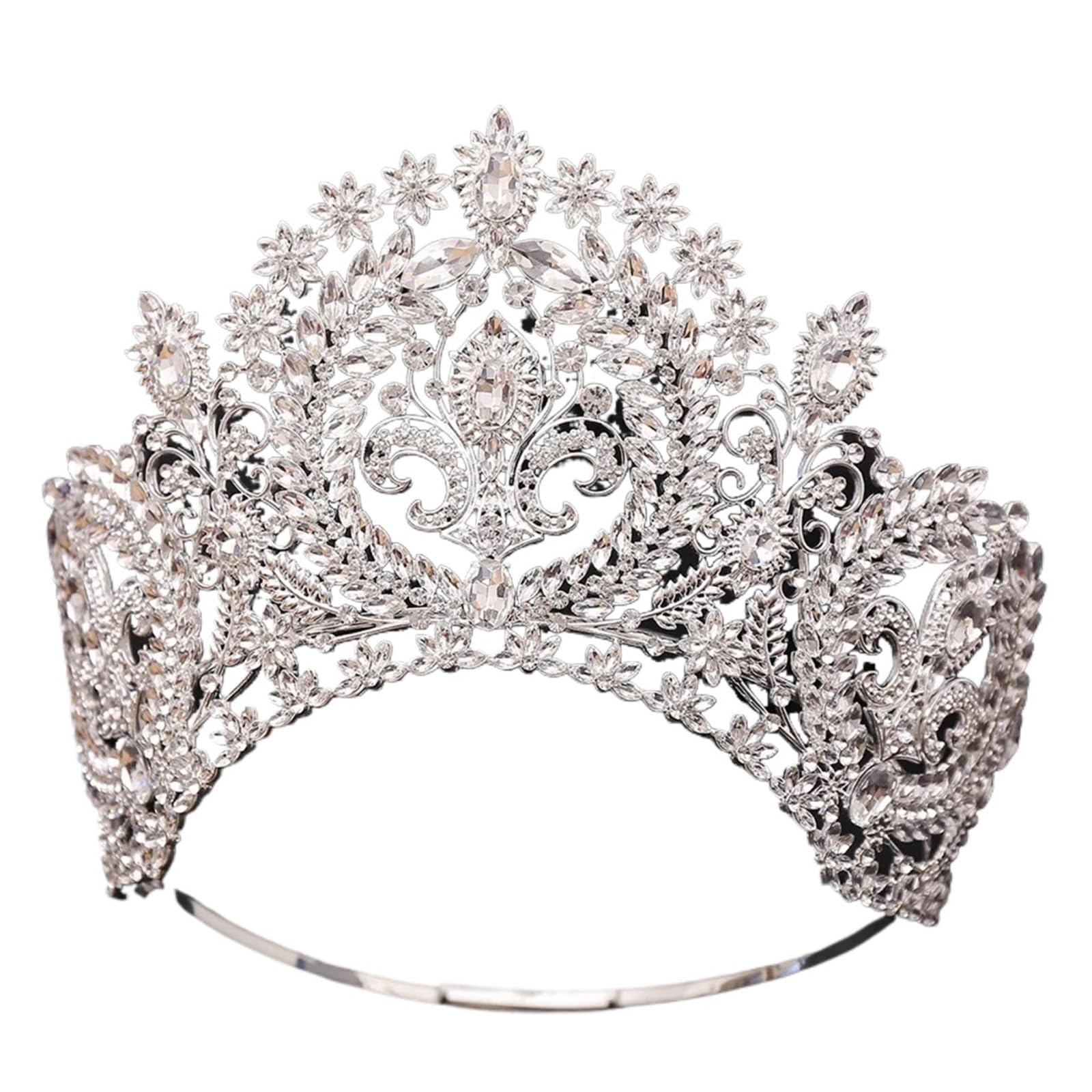 Tiara de diamantes imitación brillantes para Decoraciones