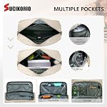 Teacher Tote Bag Women 17inch PU Leather Laptop Briefcase Nurse Office Bags Professional Work For Nursing, College